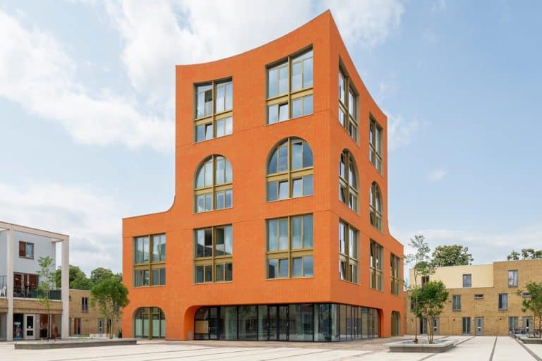Derde aanzicht van het ontwerp voor Alexia Woensel-West