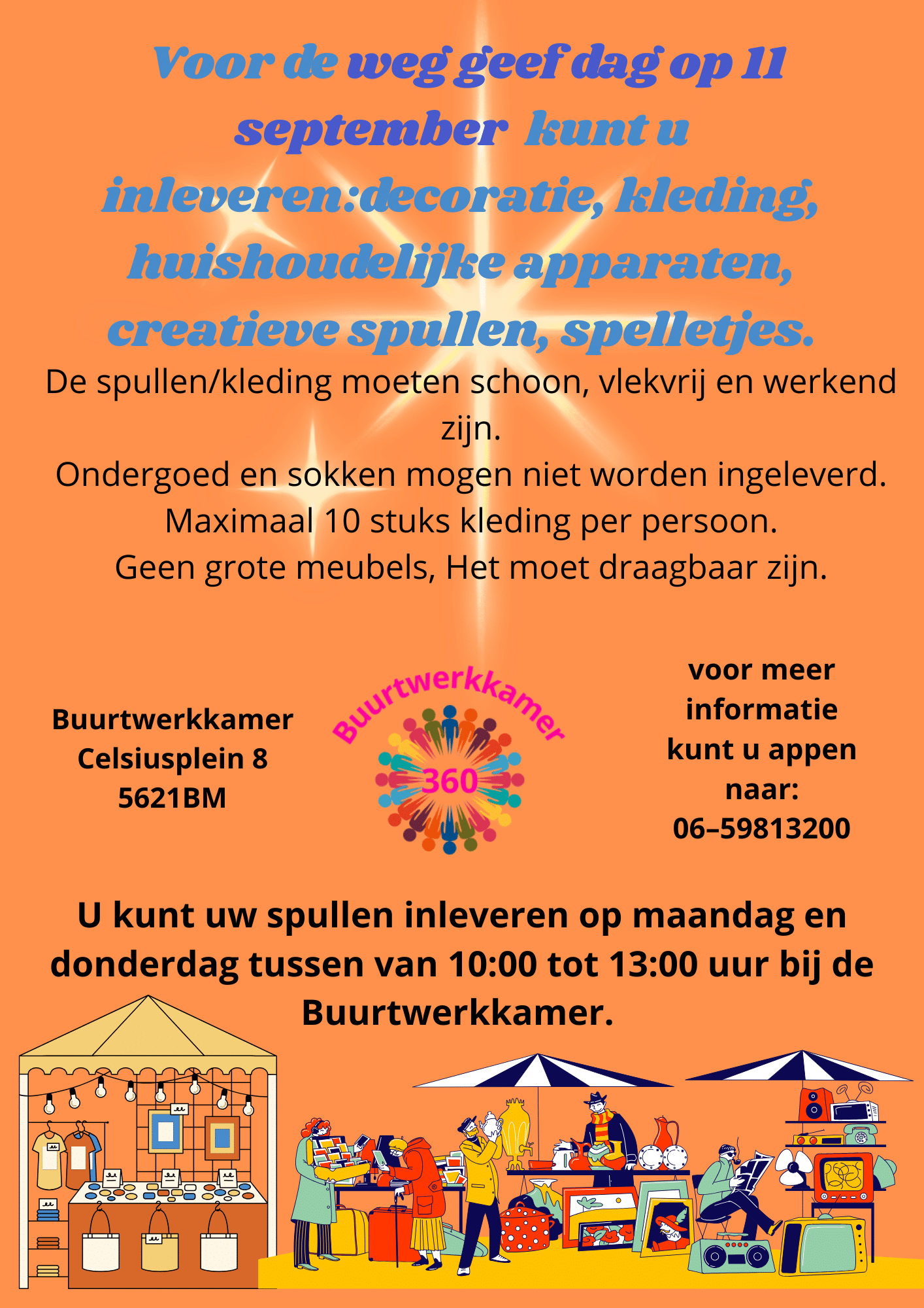Maak een buur blij met jouw spullen!
