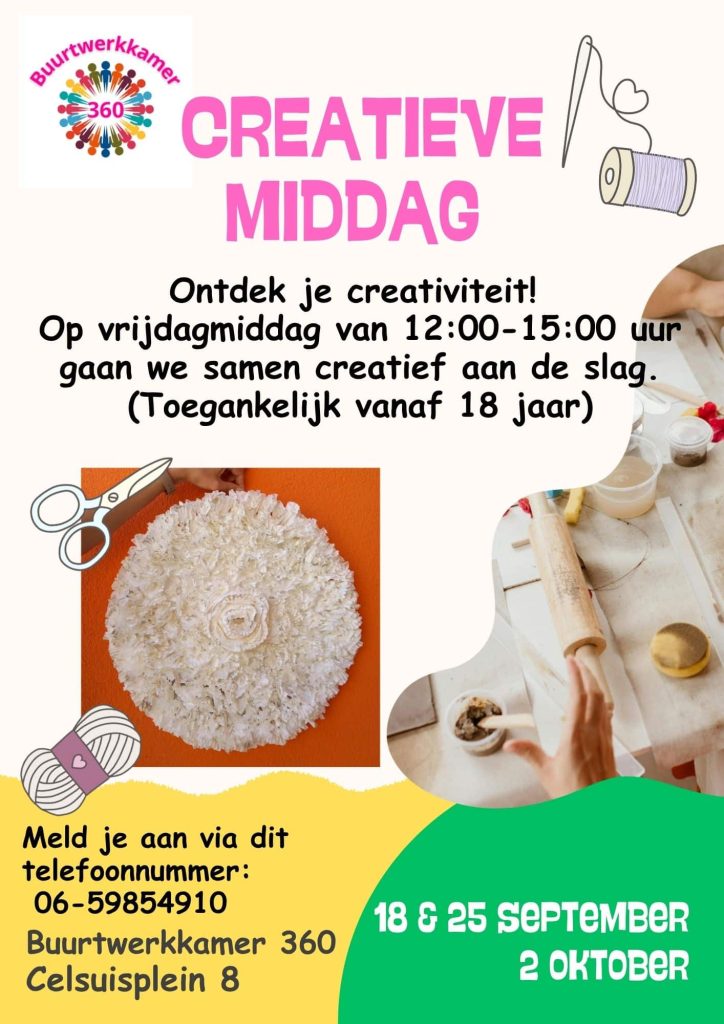 Creatieve middag bij de 360