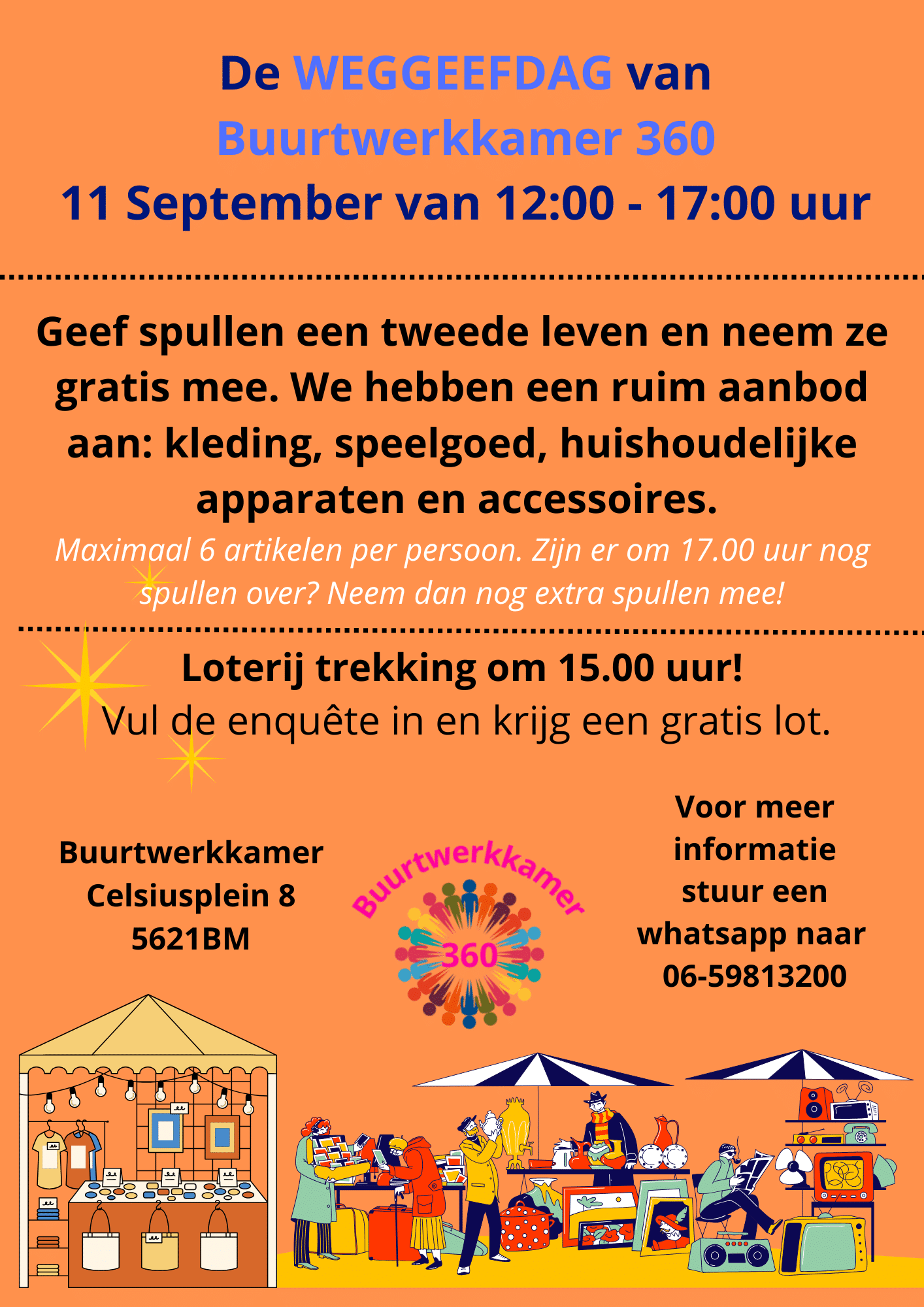 Bouw mee aan de Buurtwerkkamer 360 en maak kans op een mooie prijs!