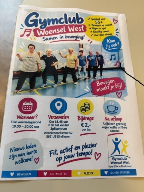 Seniorengym voor 55+