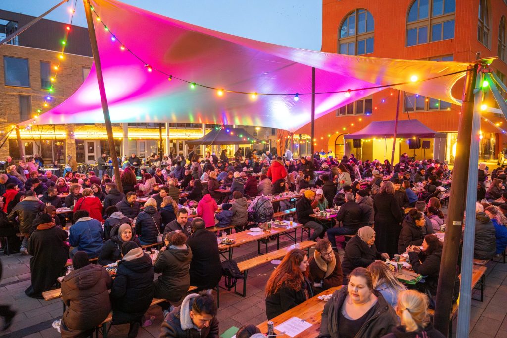 Buurt-iftar in Woensel-West, 2026